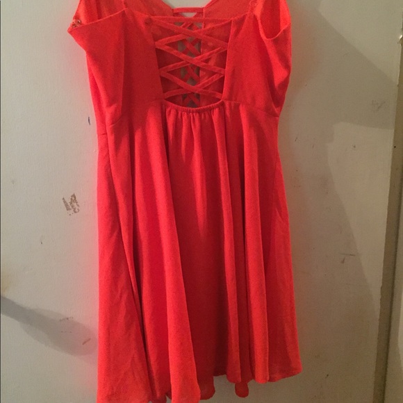 LUSH Red Dress - Picture 2 of 4